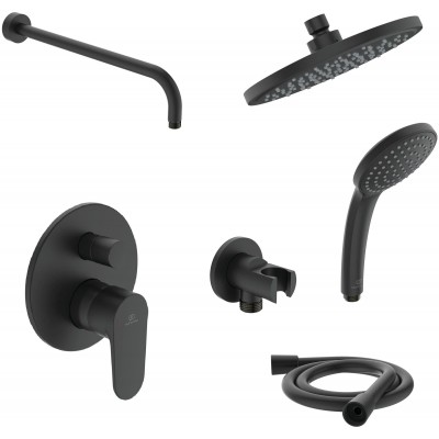 Душевая система скрытого монтажа Ideal Standard Cerafine O Black (6 in 1)